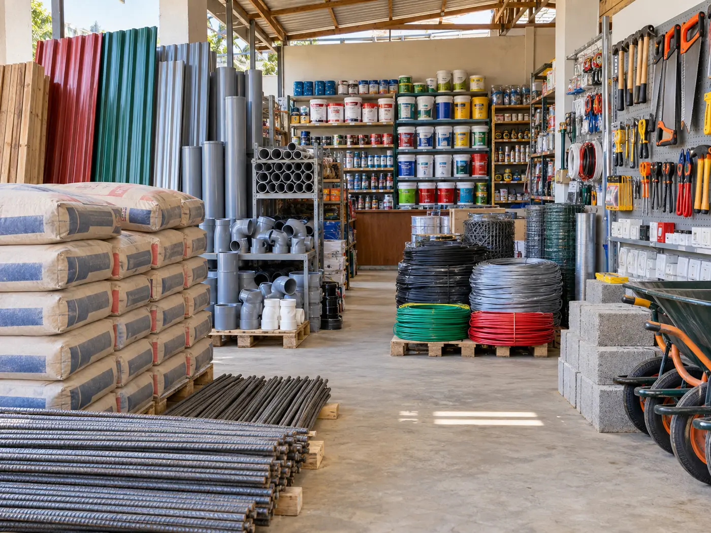 Construction and hardware supplies
